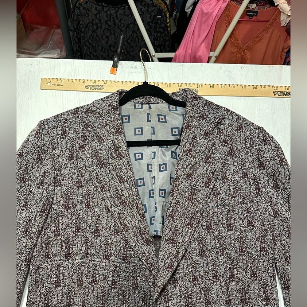 Vintage 1980s Bond’s Designer Group Men’s Blazer 42R Sport Coat USA - Picture 3 of 12